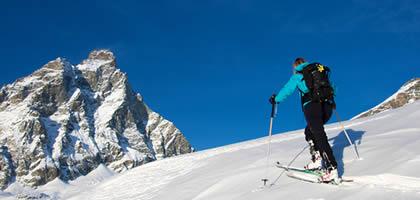 Breuil Cervinia in inverno